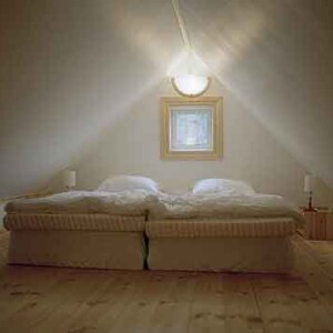 Ett av de två sovloften